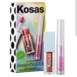 Kosas Sephora Beauty Insider Air Brow Gel & Wet Lip Oil Gloss Set